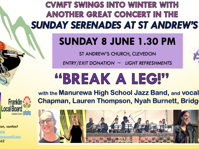 Break a leg poster